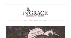 Desktop Screenshot of ingracephotography.com