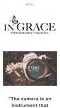 Mobile Screenshot of ingracephotography.com